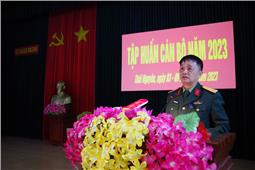 Sư đoàn 346 hoàn thành tập huấn cán bộ năm 2023